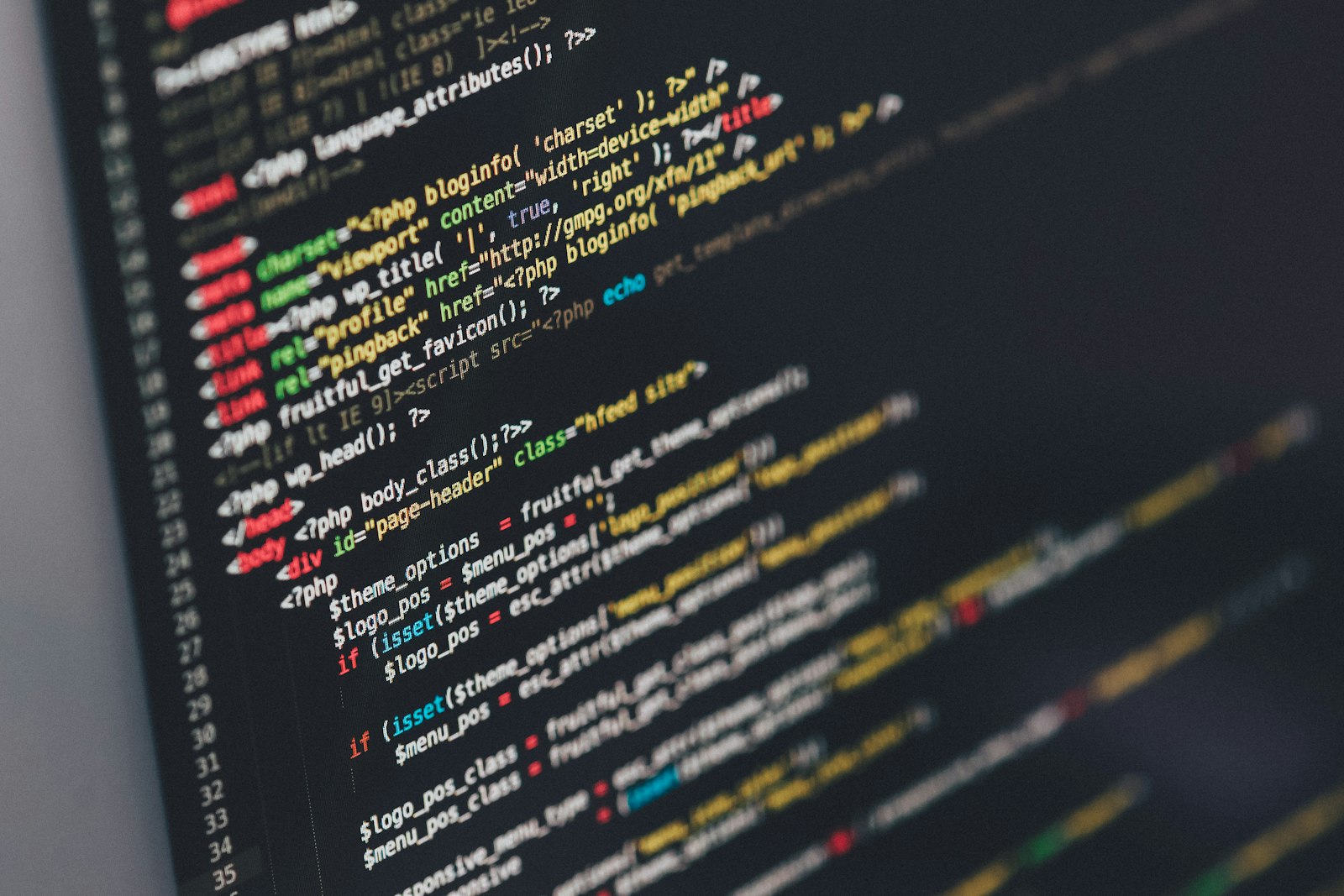 Code source d'une plateforme web